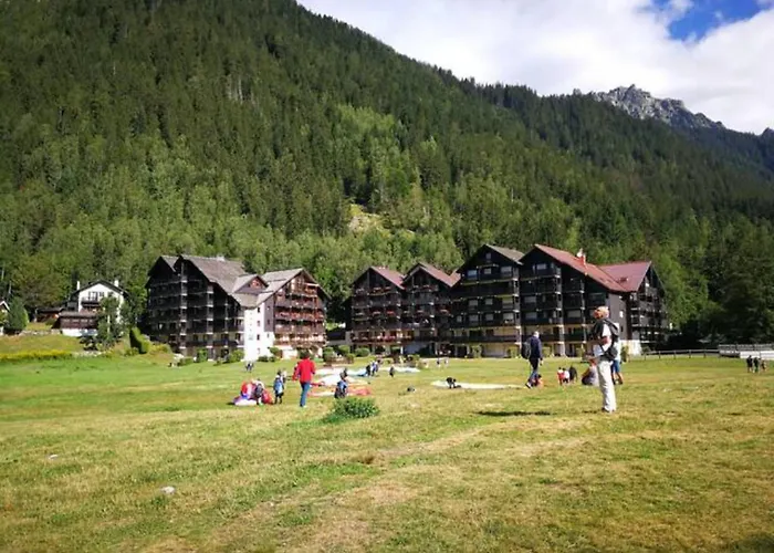 Le Savoy - Terrasse Avec Vue Sur Le Mont-blanc Apartman